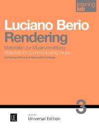 Schmidinger Hel: Luciano Berio: Rendering Band 3