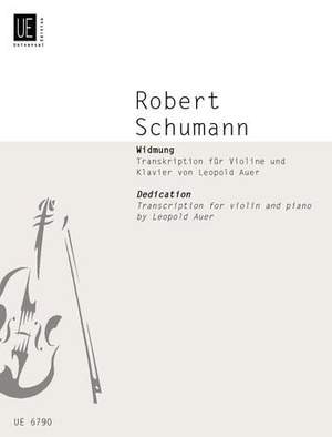 Schumann R: Dedication (Widmung)