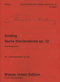 Sinding, C: Sechs Klavierstücke op. 32