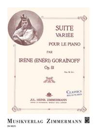 Gorainoff, I: Suite variée op. 81