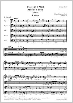 Bach, JS: Messe in h-Moll