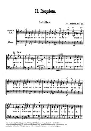 Renner: Zweites Requiem