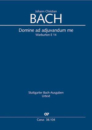 Bach, J.Cn.: Domine ad adiuvandum me festina E14