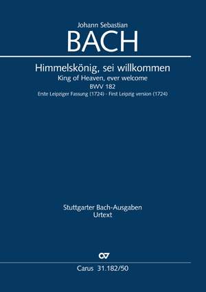 Bach: Himmelskönig, sei willkommen G-Dur