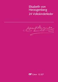 Herzogenberg,E: 24 Volkskinderlieder