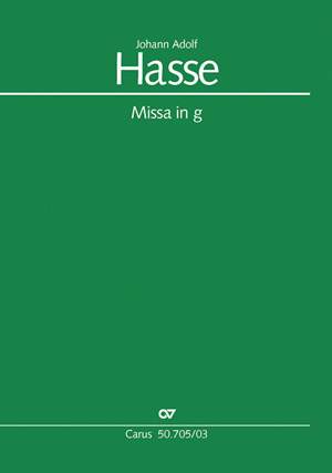 Hasse: Missa in g (1783)