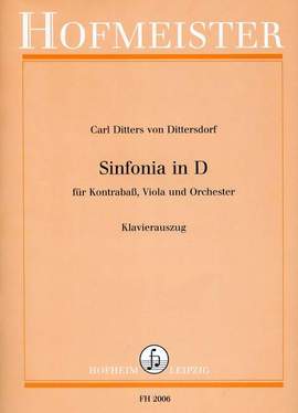 Dittersdorf, K D v: Sinfonia in D