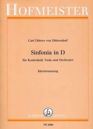 Dittersdorf, K D v: Sinfonia in D