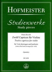 Rovelli, P: 12 Capricen für Violine