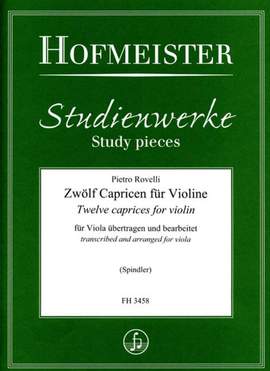 Rovelli, P: 12 Capricen für Violine