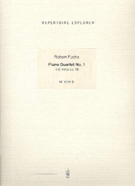 Fuchs, Robert: Piano Quartet No. 1 in G minor Op. 15 (parts)