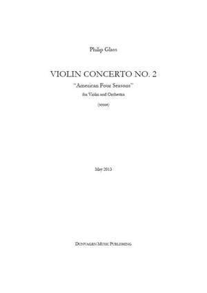 Philip Glass: Violin Concerto No.2 American Four Seasons