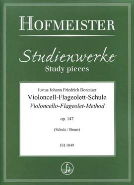 Dotzauer, J J F: Violoncell-Flageolett-Schule op. 147