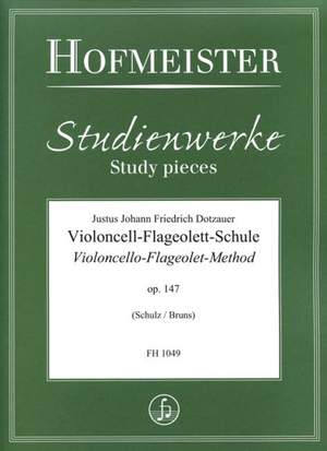 Dotzauer, J J F: Violoncello-Flageolet-Method op. 147