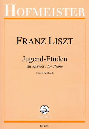 Liszt, F: Jugend-Etüden