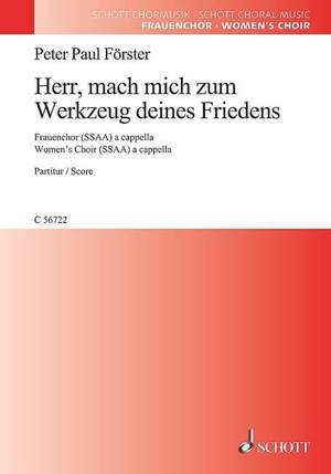 Foerster, P P: Herr, mach mich zum Werkzeug deines Friedens