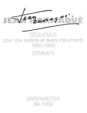 Jean Barraqué: Sequence