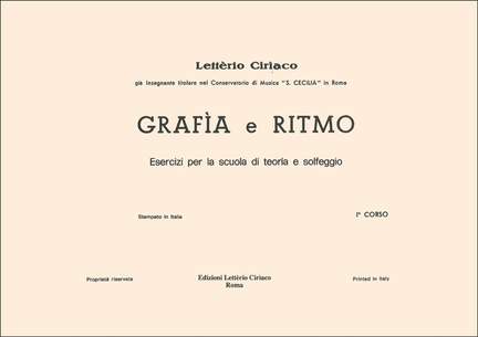 Grafia E Ritmo 1 Corso