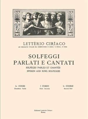 Solfeggi Cantati e Parlati 1 Corso Parte Seconda