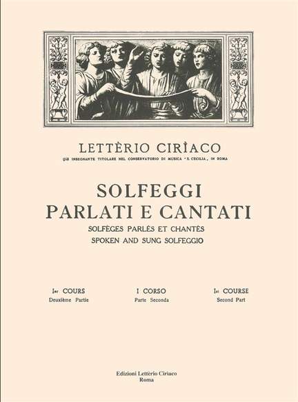 Solfeggi Cantati e Parlati 1 Corso Parte Seconda