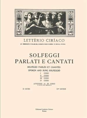 Solfeggi Cantati e Parlati 2 Corso