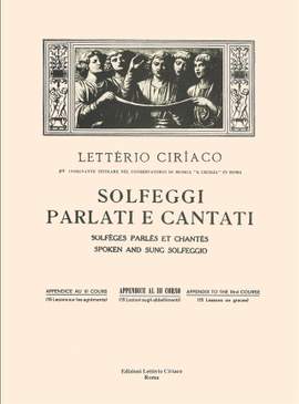 Solfeggi Cantati e Parlati 3 Corso Appendice