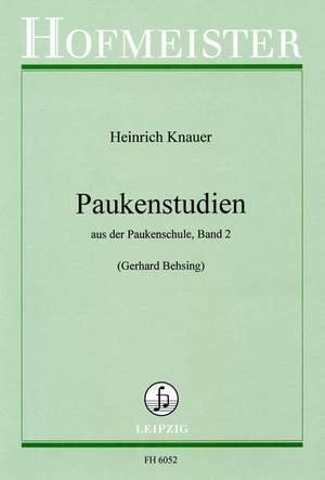 Heinrich Knauer: Paukenstudien