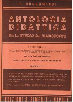 F. Rossomandi: Antologia Didattica Cat. A Vol. 1