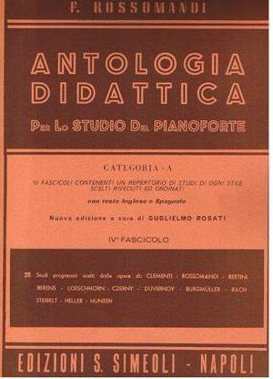 F. Rossomandi: Antologia Didattica Cat. A Vol. 4