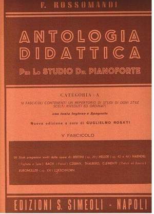 F. Rossomandi: Antologia Didattica Cat. A Vol. 5
