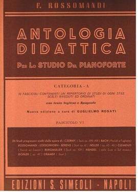 F. Rossomandi: Antologia Didattica Cat. A Vol. 6