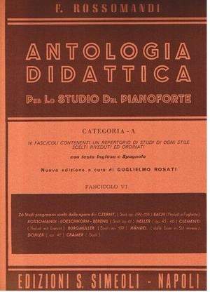 F. Rossomandi: Antologia Didattica Cat. A Vol. 6