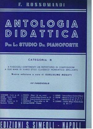 F. Rossomandi: Antologia Didattica Cat. B Vol. 3
