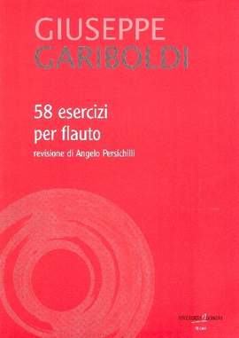 Giuseppe Gariboldi: 58 Esercizi Per Fl Solo (Persichetti)