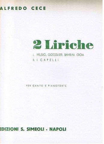 A. Cece: Liriche (2)