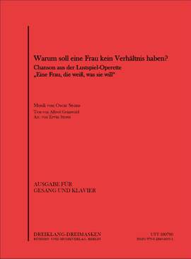 Oscar Straus: Warum Soll Eine Frau Kein Verhältnis Haben?