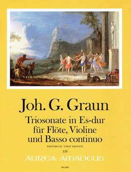Graun, J G: Triosonate E flat major