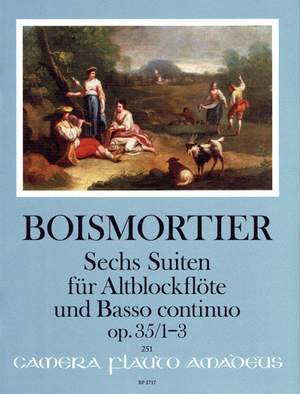 Boismortier, J B d: Six Suites op. 35, Nr. 1-3 Band 1