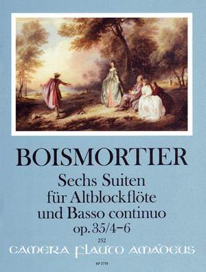 Boismortier, J B d: Six Suites op. 35, Nr. 4-6 Band 2