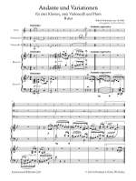 Schumann, Robert: Andante und Variationen op. 46 Product Image