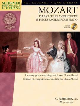 Wolfgang Amadeus Mozart: Mozart: 15 leichte Klavierstücke