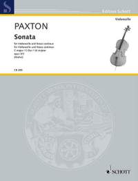 Paxton, S: Sonata C-Dur C major op. 3/3