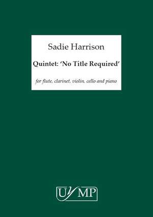 Sadie Harrison: Quintet