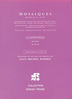 Jean-Michel Bardez: Mosaïques 2ème Niveau - 1ère Série