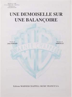 Jean Nohain_Mireille Nohain: Une Demoiselle Sur Une Balancoire