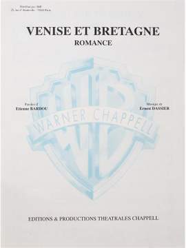 Ernest Dassier: Venise Et Bretagne