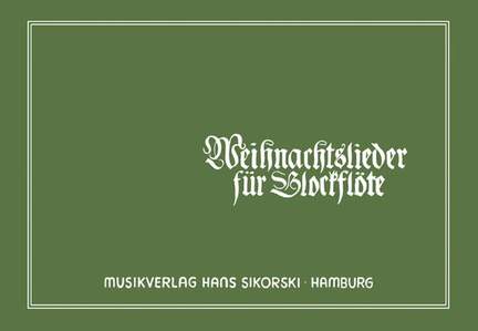 Weihnachtslieder für Blockflöte