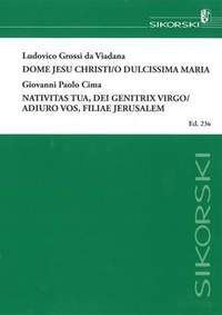 Lodovico Grossi da Viadana_Giovanni Paolo Cima: 4 geistliche Konzerte