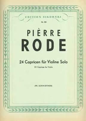 Pierre Rode: 24 Capricen