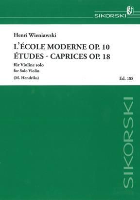 Henryk Wieniawski: L'École Moderne-Études-Caprices
